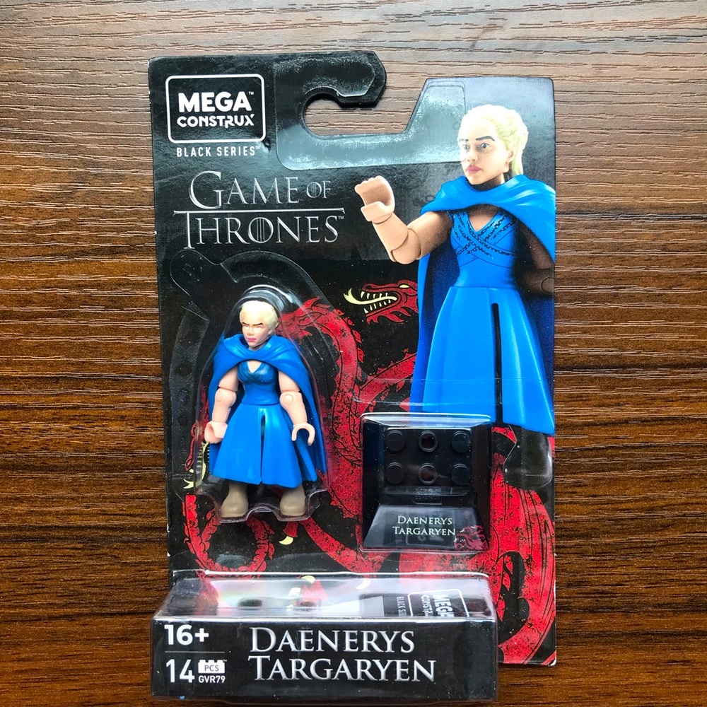 Mega Construx Black Series Game of Thrones Figure Daenerys Targaryen New in Box
